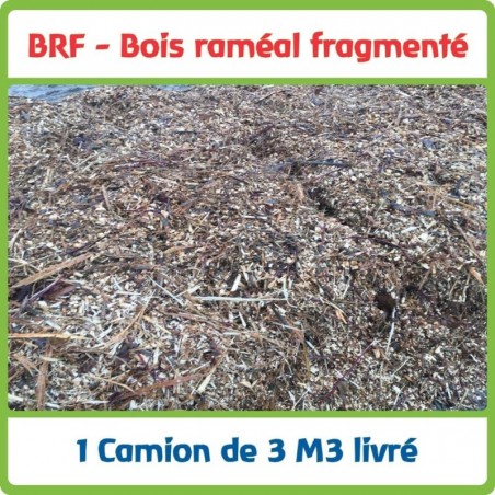 BRF - Bois Raméal Fragmenté - Livraison direct par TerreSelect