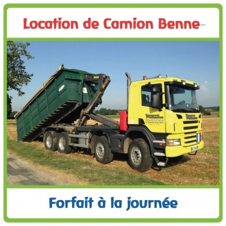 Location Camion Benne avec chauffeur