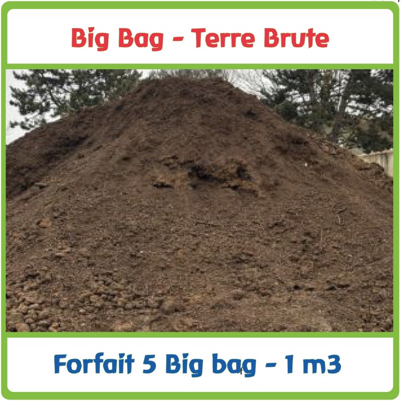 5 Big Bags de Terre Brute en Livraison en Île-de-France | Remblai & Aménagement