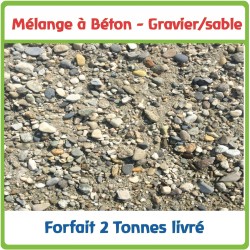 Mélange à béton prêt à gâcher pour dalle, fondation et maçonnerie