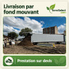 Livraison Fond Mouvant Vrac Île-de-France (jusqu'à 60 m³) | Terre Select