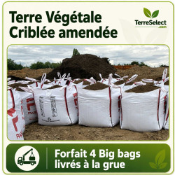 Forfait 4 Big Bag - Terre criblée Amendée