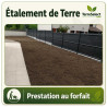 Étaler  facilement de la terre Végétale