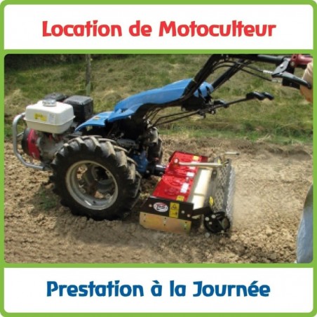 Location de Motoculteur avec Chauffeur