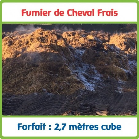 Améliorer le sol du jardin. Fumier frais